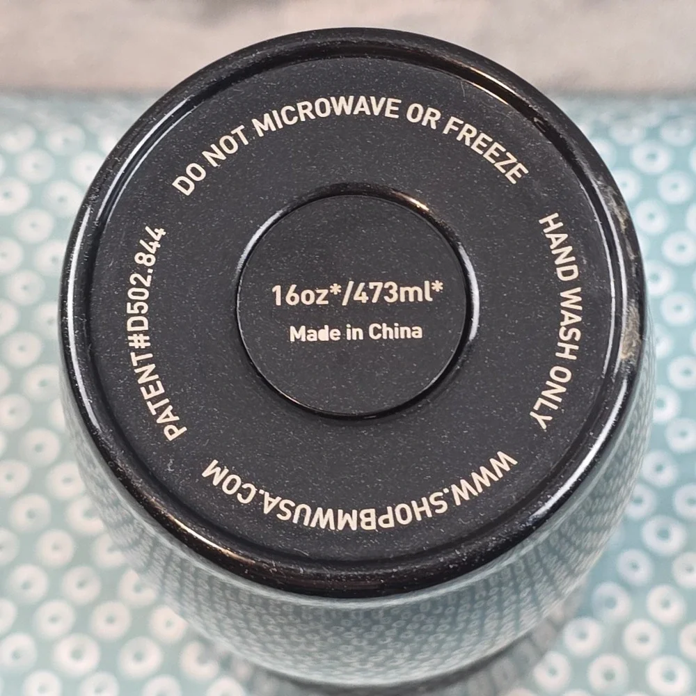 BMW Vacuum Insulated Travel Tumbler Black